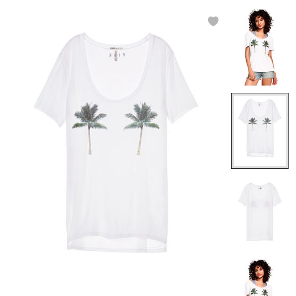 PINK SUPER SOFT SCCOP TEE - Picture 2 of 4