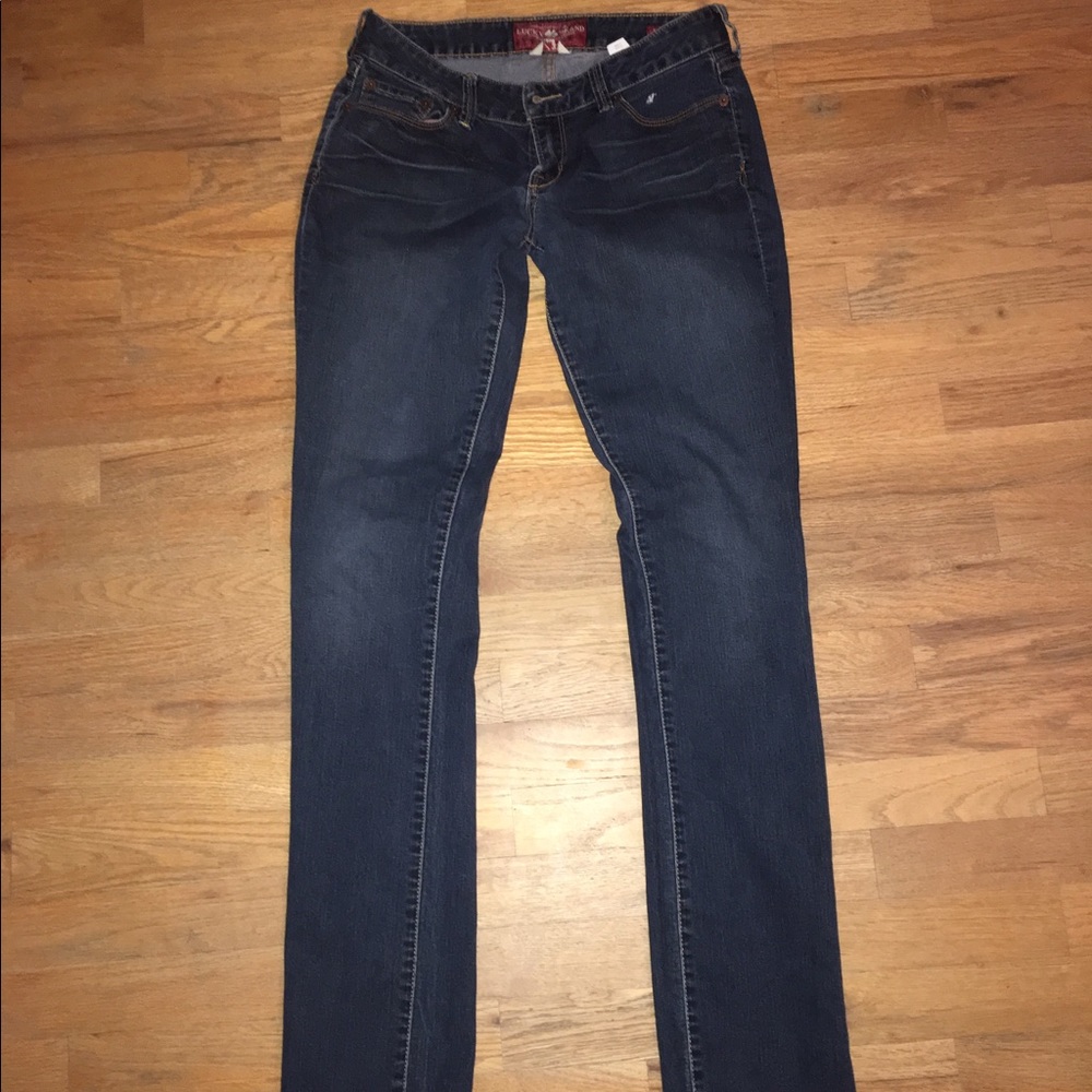 Lucky Brand Lola Straight Size 4 / 27 Long