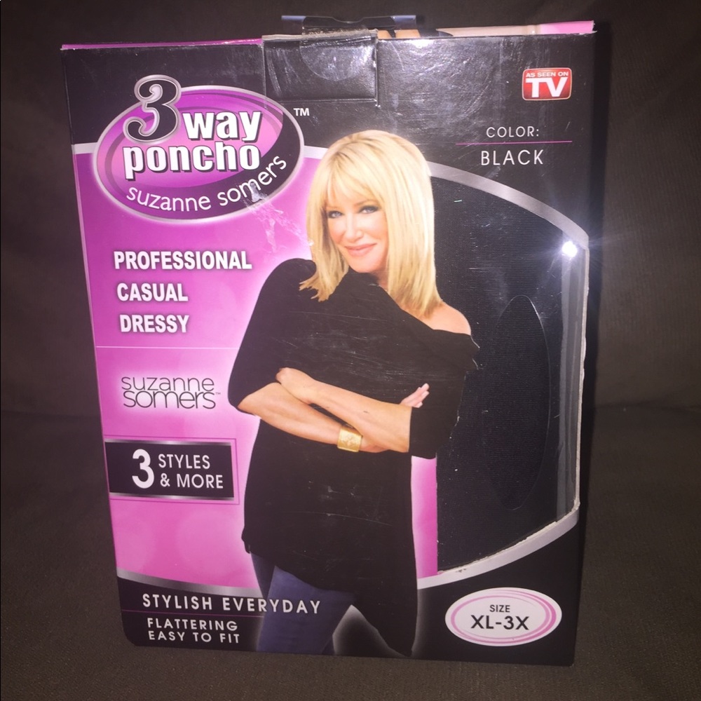 Black poncho
