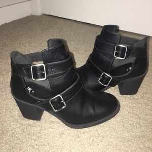 H&M black ankle boots