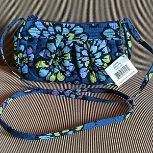 Vera Bradley Frannie bag in retired Indigo Pop