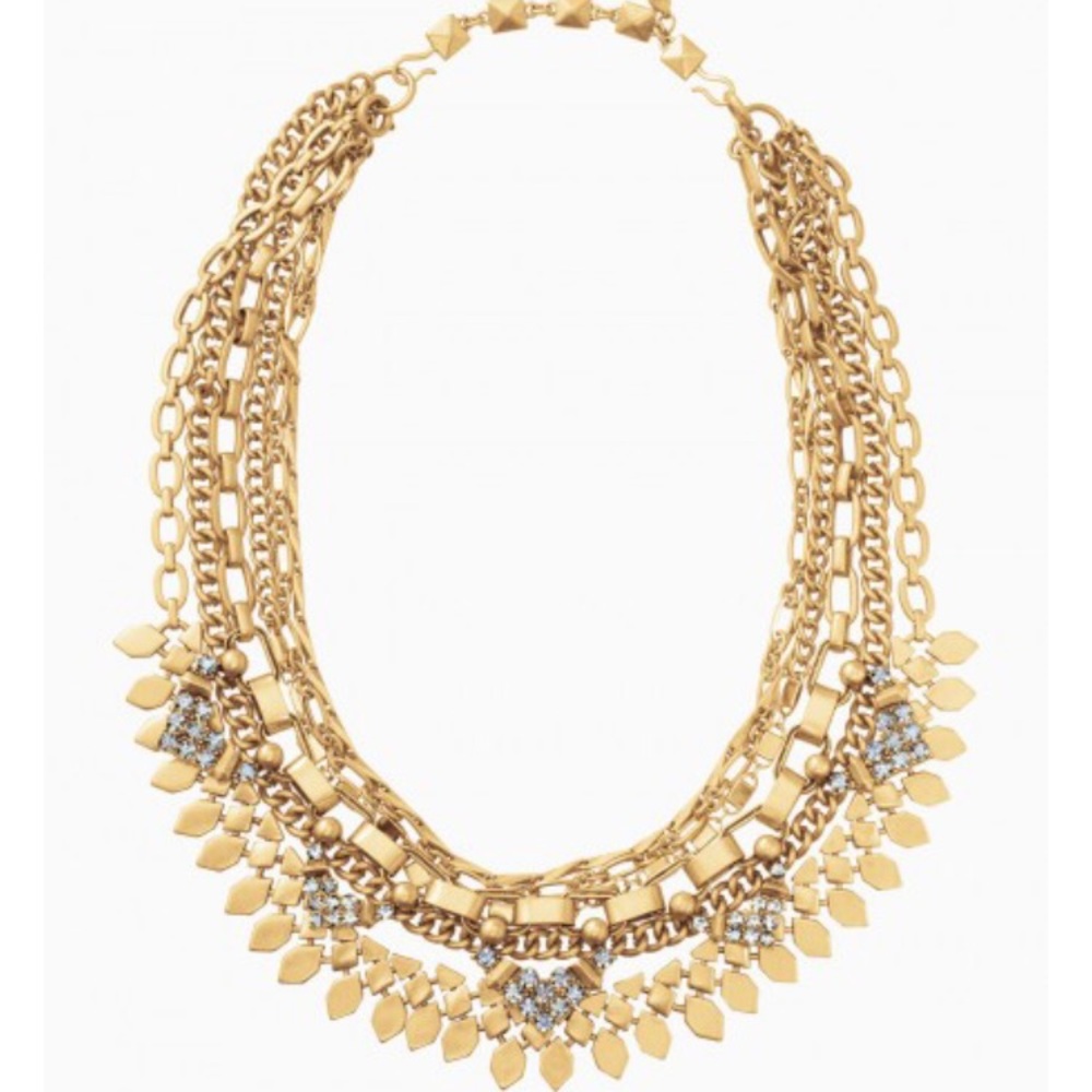 Stella & Dot Gold Sutton Necklace