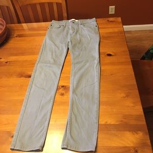 Levi's boys size 20 grey khakis
