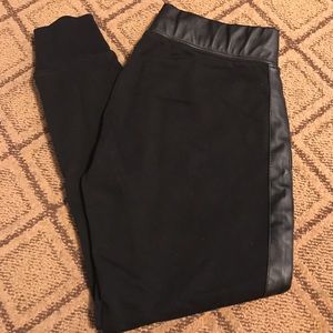 True Religion black joggers size small
