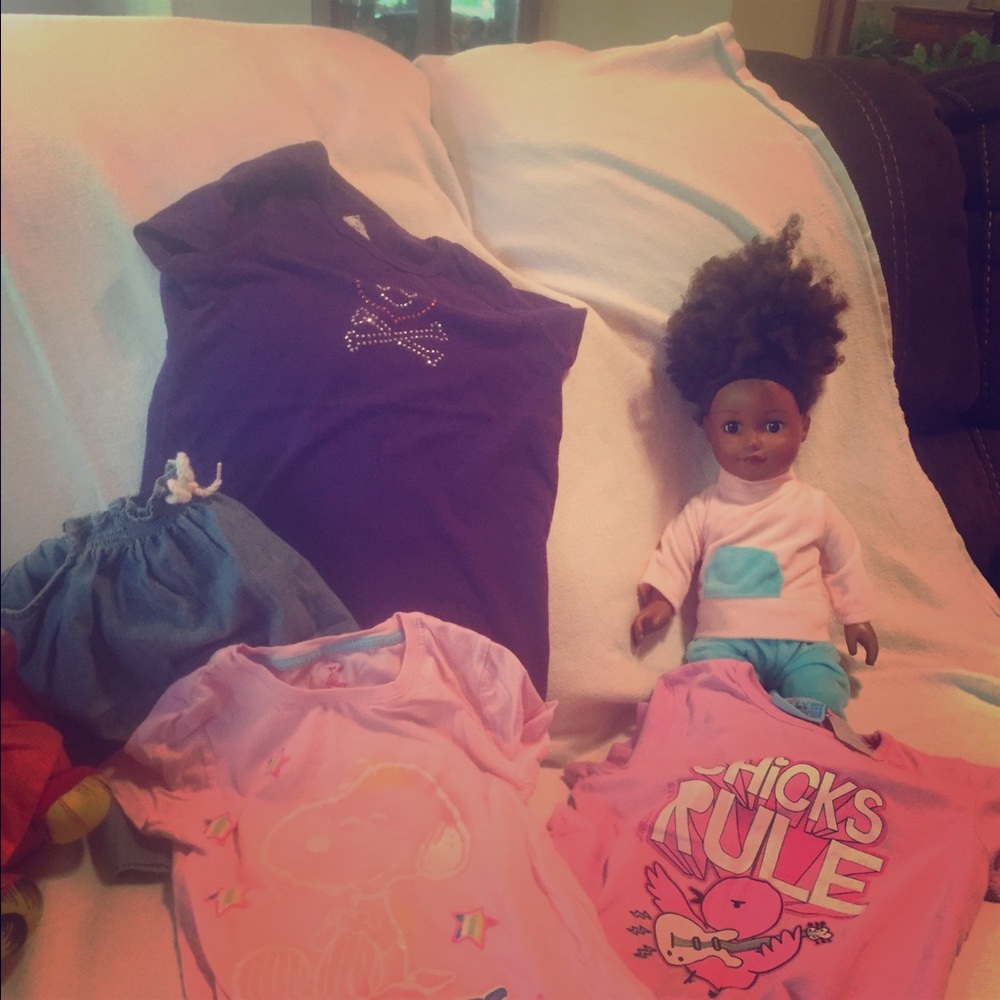 Girls size 7 nice tops! Rue! Will sell at 6$ each