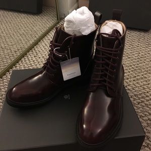 Zara TFL Burgundy boots