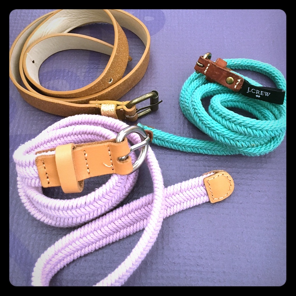 3 High Waist Belts 👗