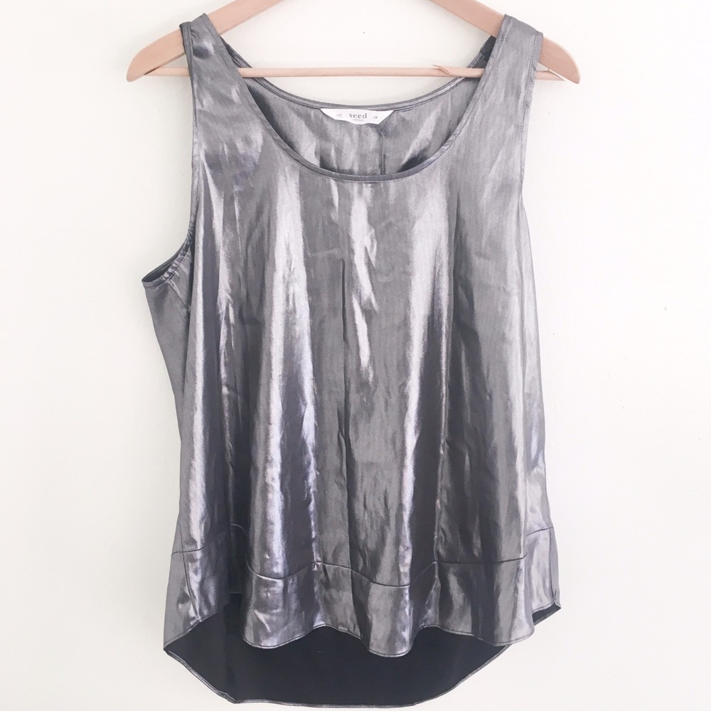Metallic Tank Top