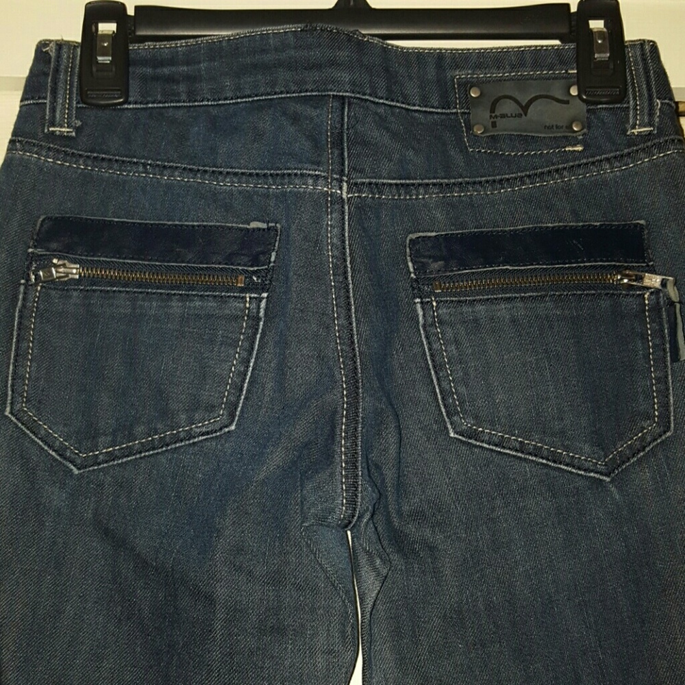 Straight leg jeans