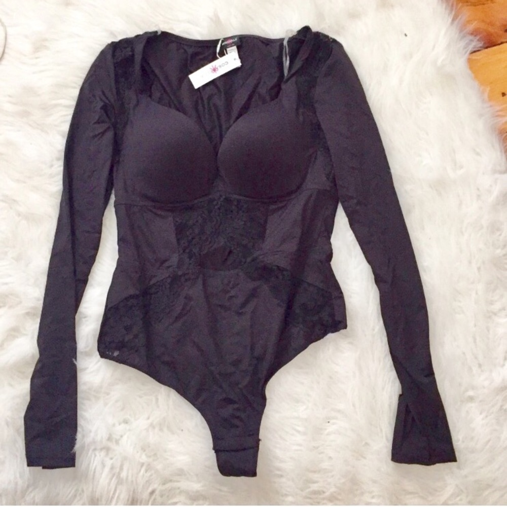 Long Sleeve Sexy Bodysuit