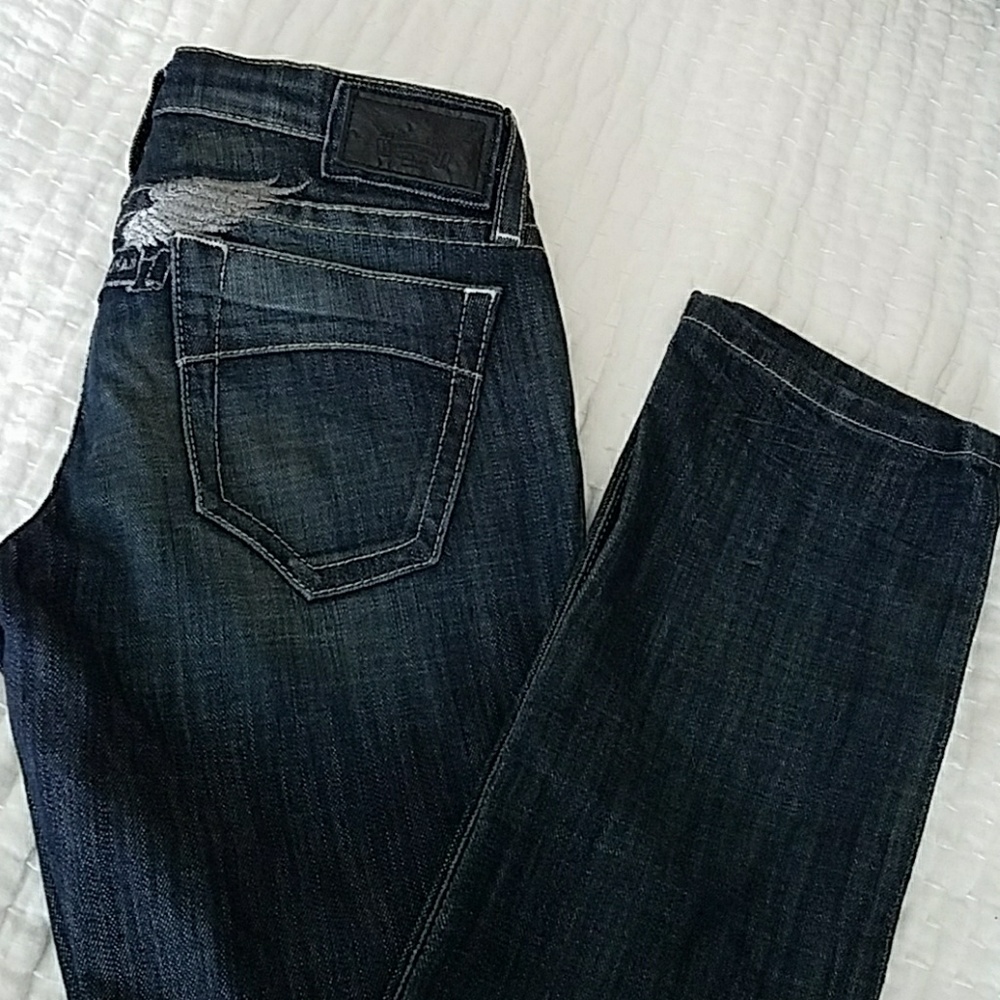 🎉HP🎉 Robin's Jeans Marilyn Black Wings 3D