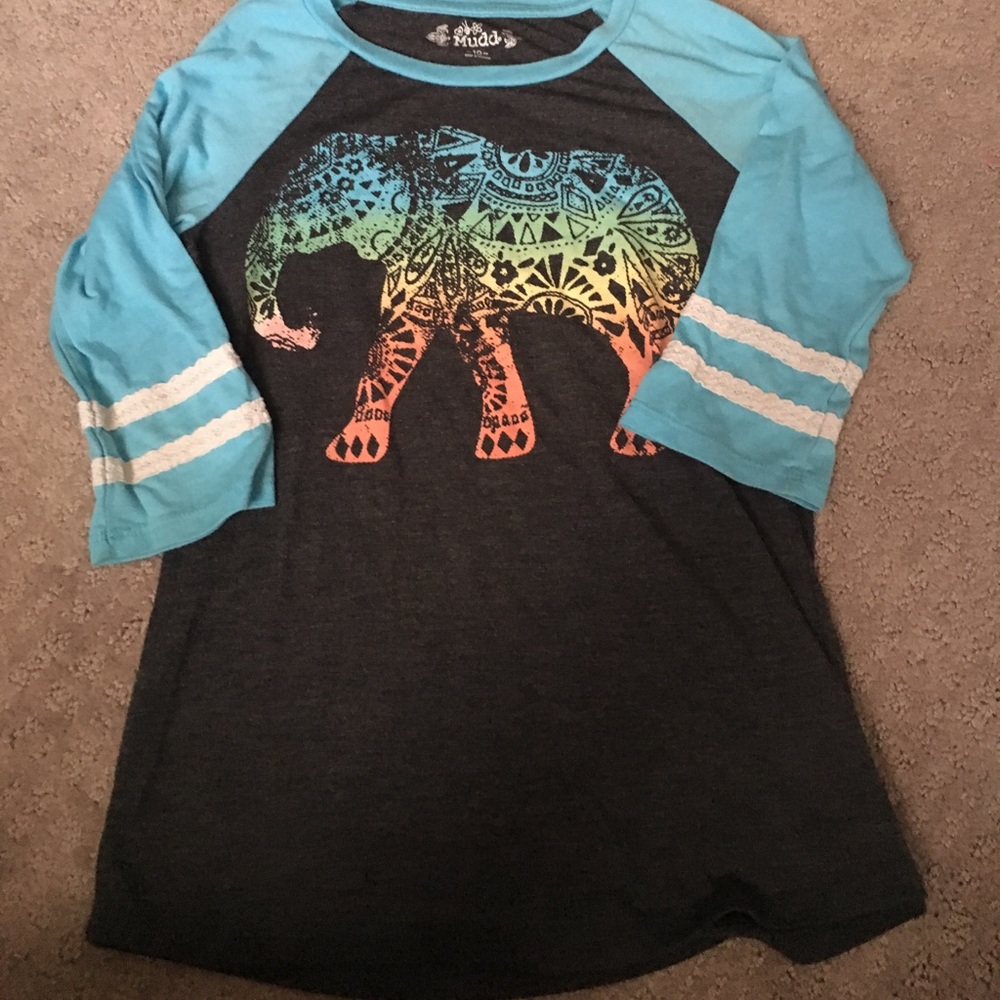 Mudd 3/4 sleeve top