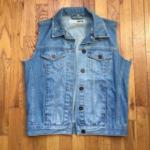 LONG WEEKEND TEMPORARY PRICE DROP - Denim Vest