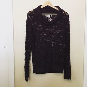 Anthropologie Lace Sweater
