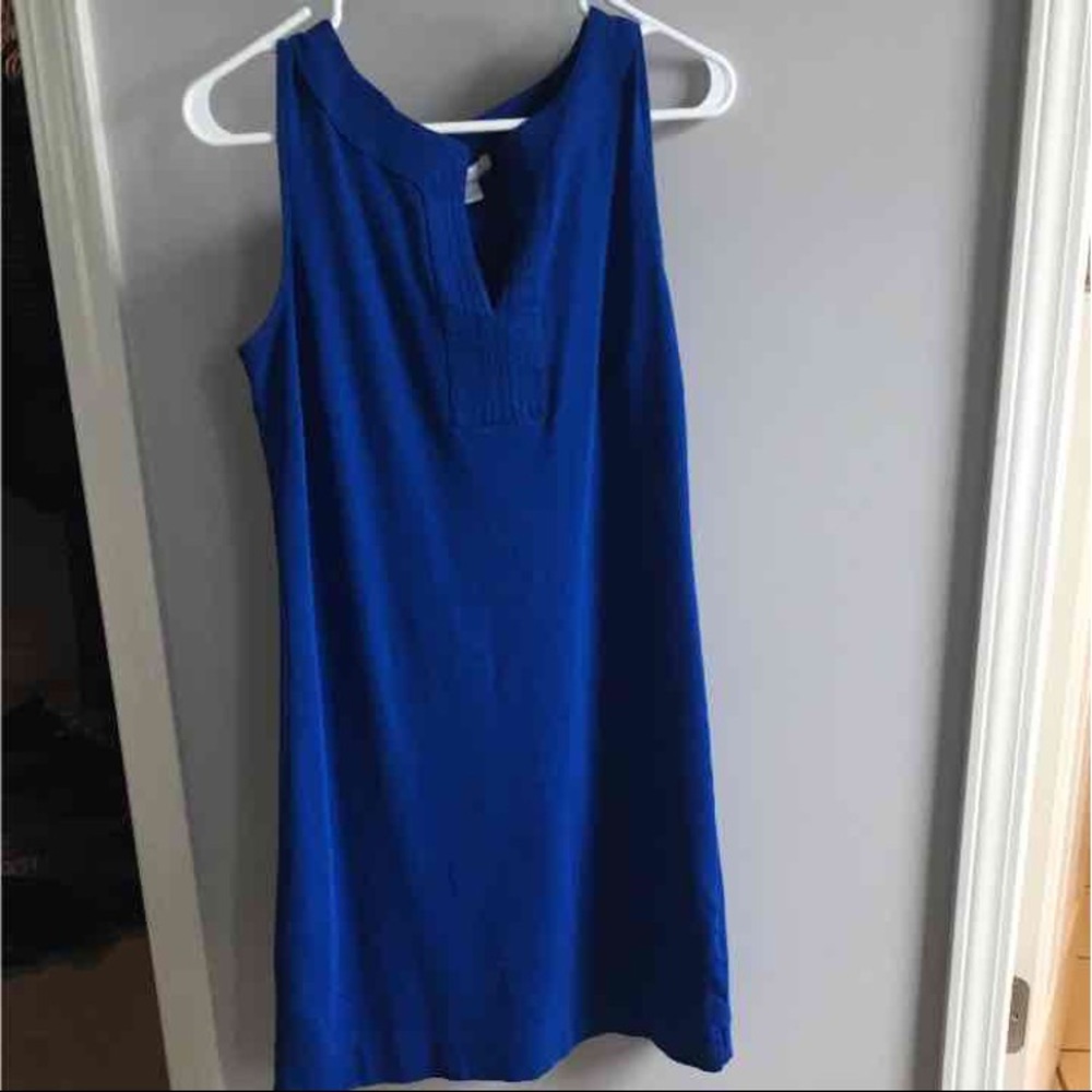 Blue Shift Dress