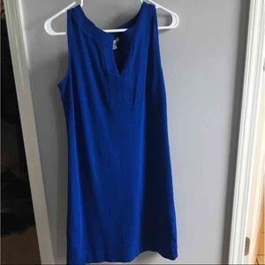 Blue Shift Dress