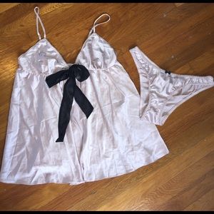 Victoria's Secret Blush Colored Nightie Set