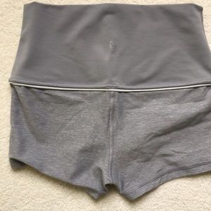 Grey lululemon shorts