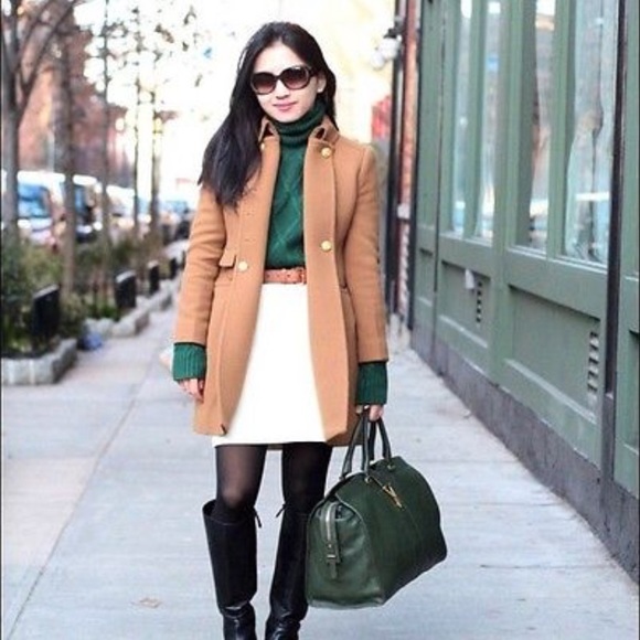 Brand New J.Crew Classic Wool Blend Skirt - Picture 1 of 7