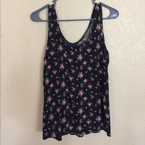 Floral tank top