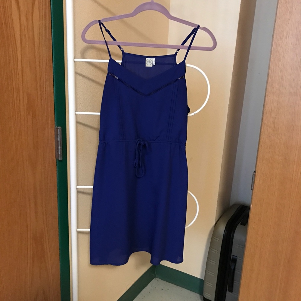 Paper Crane Blue Sundress