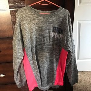 Victoria secret pink crew neck sweatshirt
