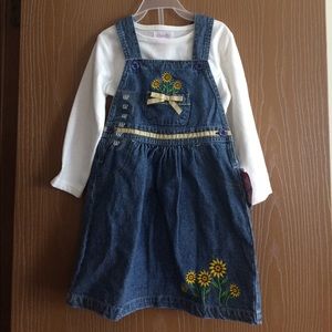 🎉$5 SALE🎉NWT🌻3T Sunflower dress.