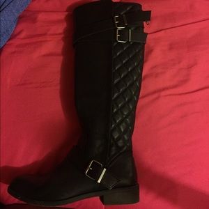Black boots