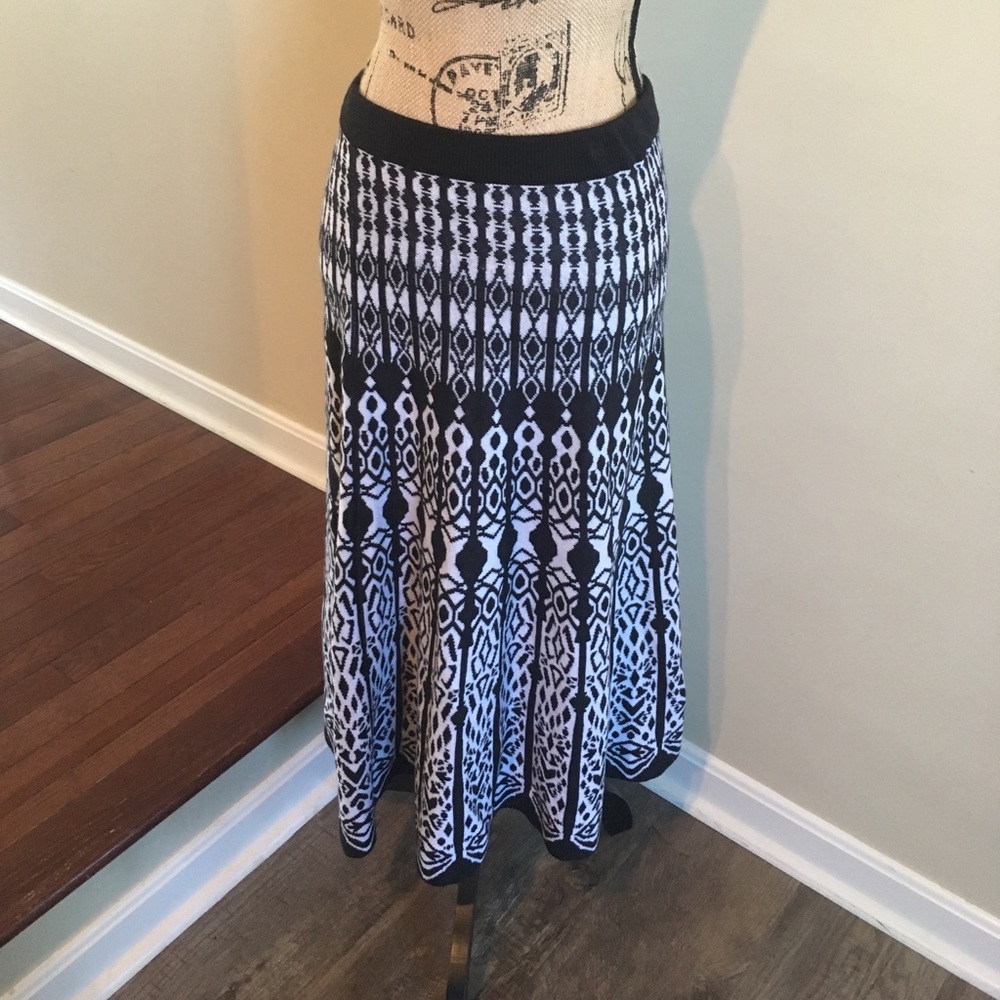 Long sweater skirt