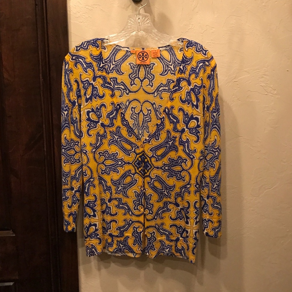 Tory Burch patterned cardigan