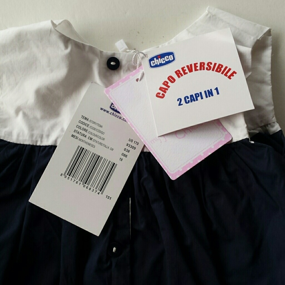 ⚓GIRLS REVERSIBLE DRESS - Picture 3 of 4