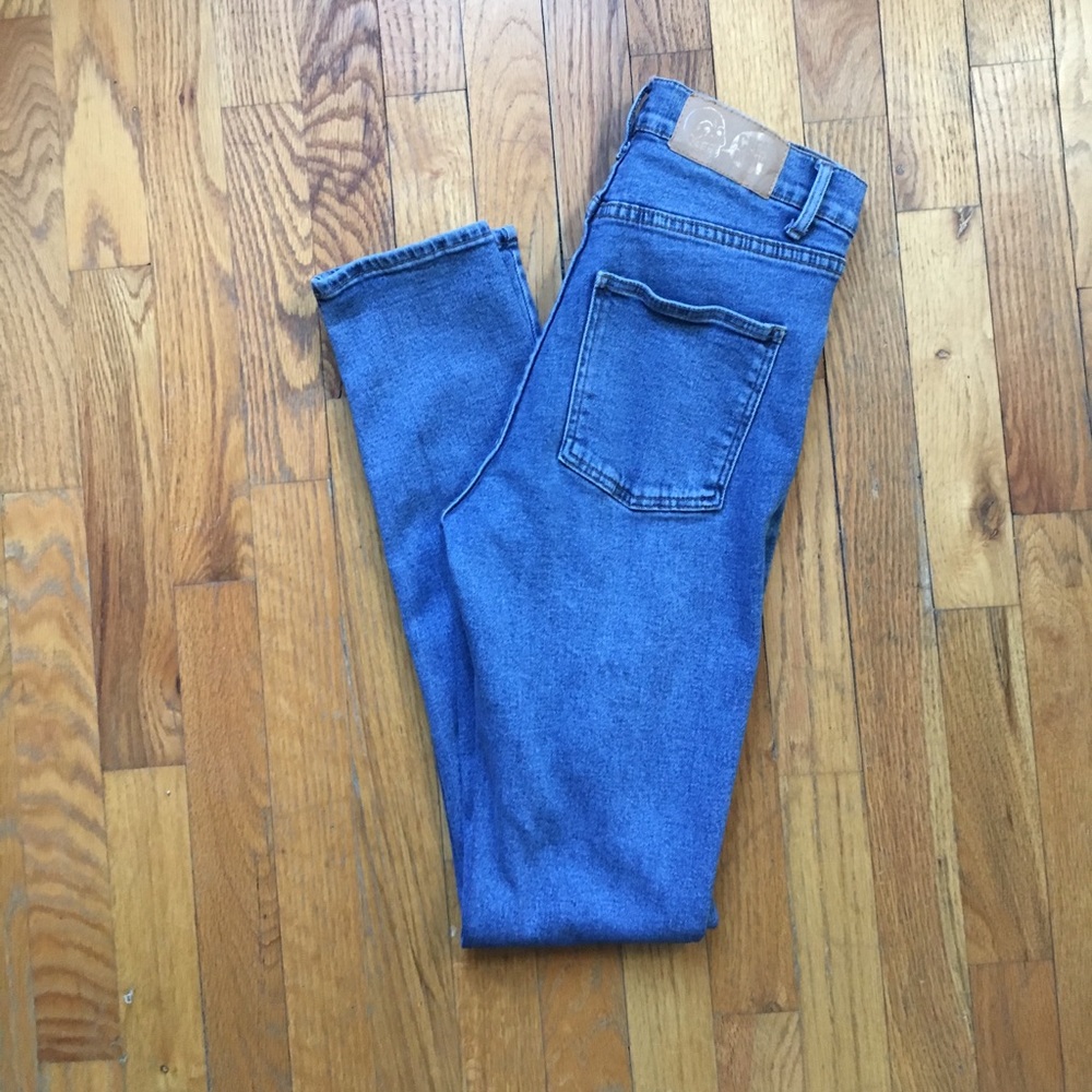 High-Waisted Cheap Monday Jeans