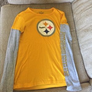 Pittsburgh Steelers long sleeve tee.