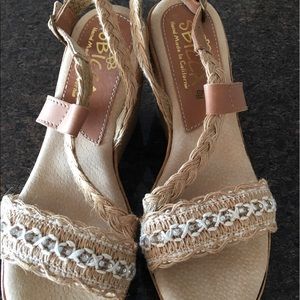 Sbicca wedges neutral color