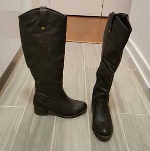 Brown Rampage Knee High Boots