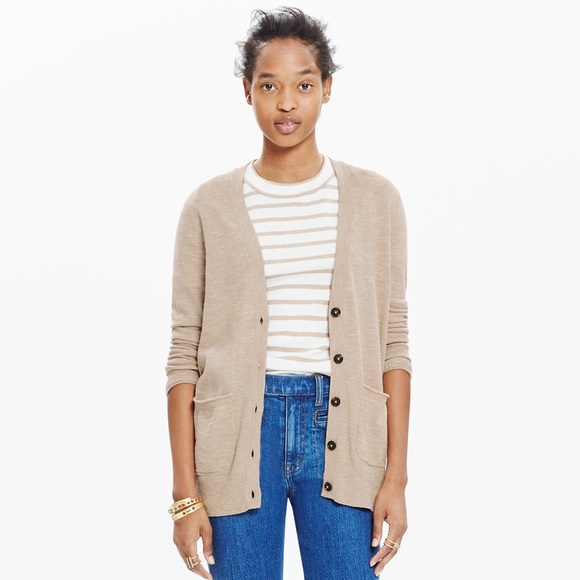 Madewell Sweaters - Madewell Marled Graduate Cardigan XS