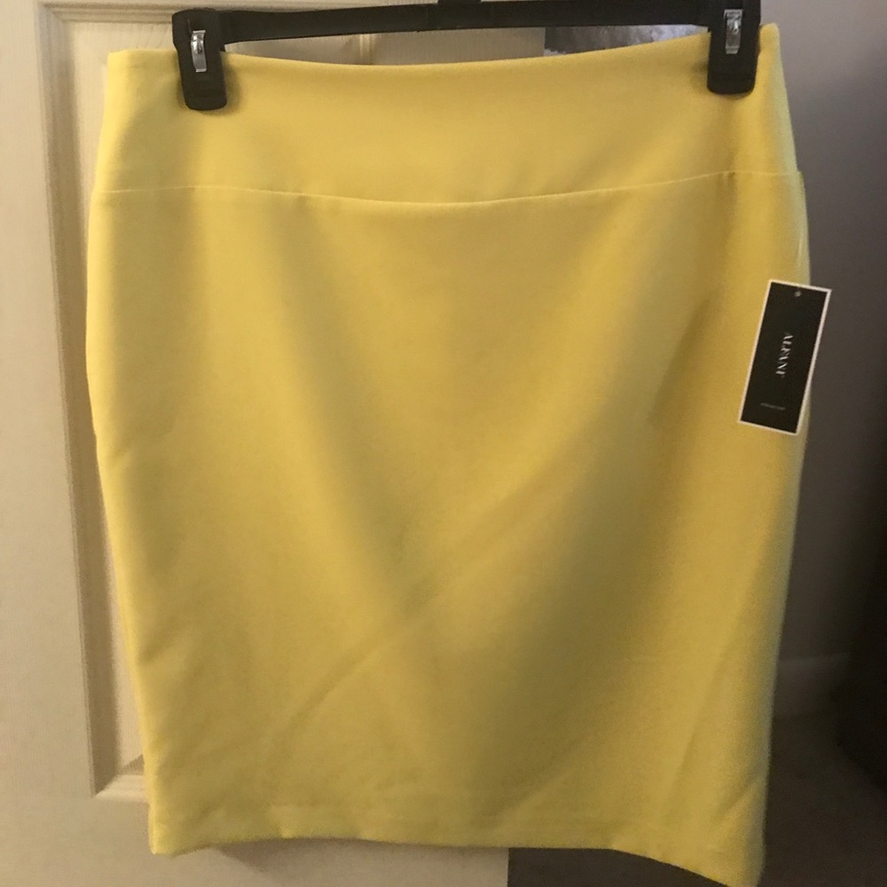 Alfani light green skirt