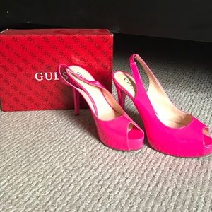 Hot Pink Guess Heels