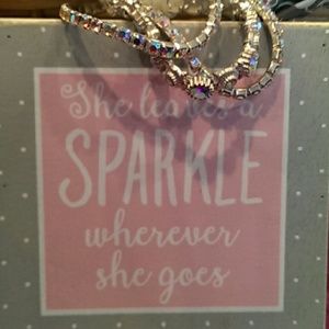 ❤ Austrian Crystal 3 strand bracelet