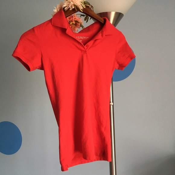 Aeropostale Women's Red Polo - Picture 1 of 4