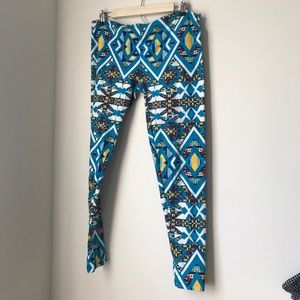 Funky and fun tall and curvey LLR leggings