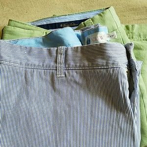 Jcrew seersucker and brooks brothers pants bundle