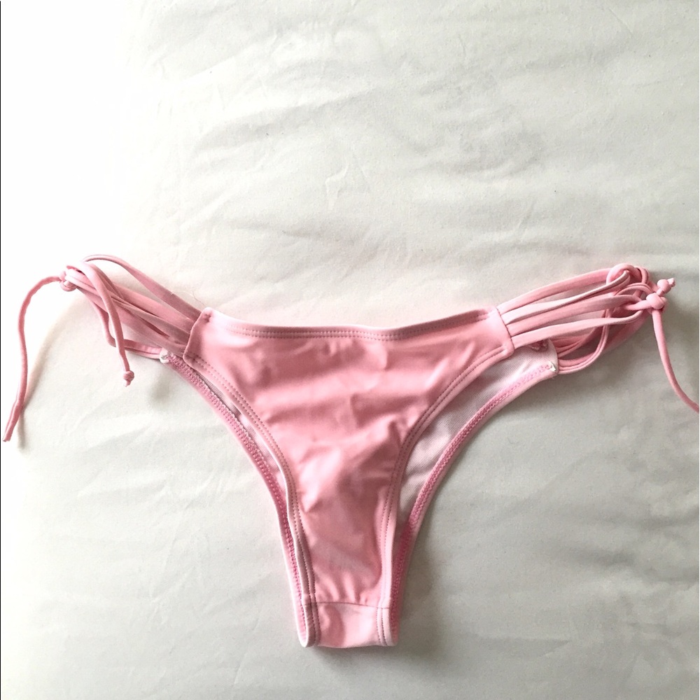NWOT Pink Swim Bottoms