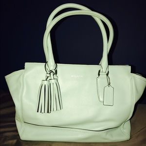 Coach Satchel Bag Mint Green
