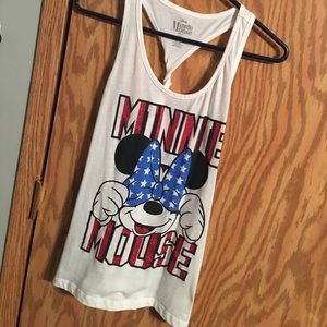 Patriotic Minnie Mouse tank