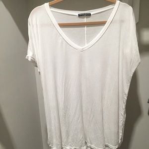 Brandy White Sharon Top