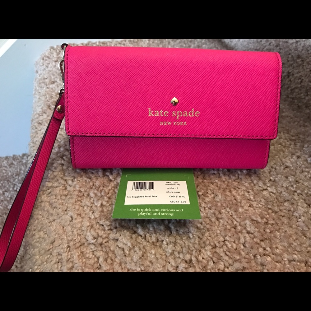KATE SPADE CEDARSTREET IPHONEWRISTLET NWT