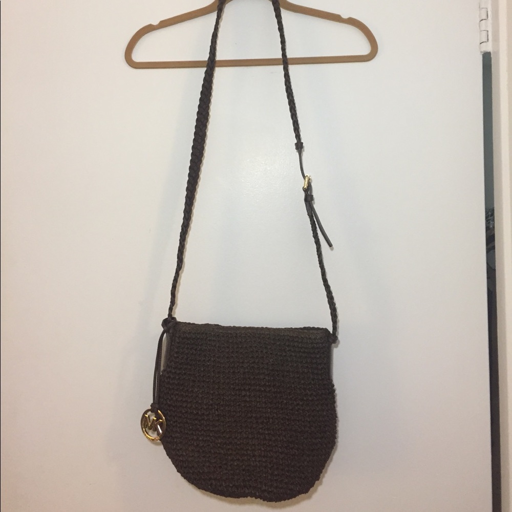 Michael Kors straw crossbody - New
