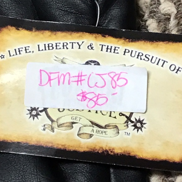 5🌟Rated!! Black "Leather" Dress Sz Large - Picture 6 of 8