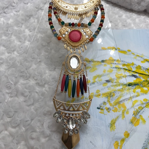 51Twenty Jewelry - 🆕FESTIVAL CHUNKY MULTI COLORED NECKLACE